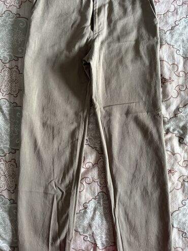 джинсы на резинке мужские: Джинсы S (EU 36), цвет - Бежевый