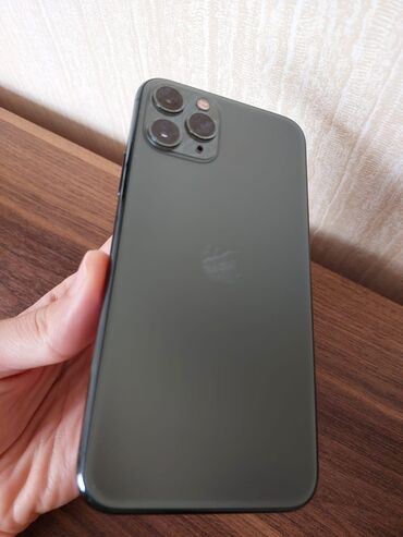 islenmis iphone 11 pro: IPhone 11 Pro Max, 256 GB, Matte Midnight Green