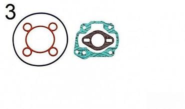 Motorne testere: Set zaptivki za motor – komplet Opis: - Komplet zaptivki za gornji — 9