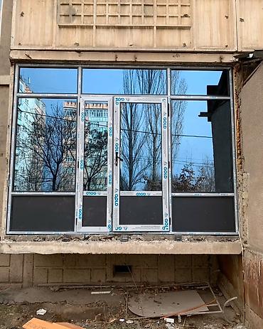 пластикалык окна: Даяр пластик терезеле, Терезе түрү: Панорамалык, Жаңы, Акысыз орнотуу, Бөлүп төлөө менен — 10