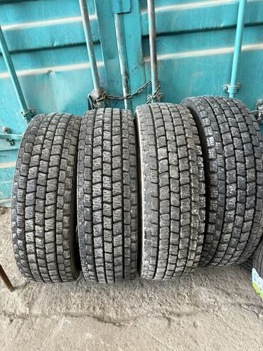 донголок жаны: Шиналар 245 / 70 / R 19.5, All-season, Колдонулган, Комплект, Жүк ташуучу унаалар/Автобустар, Жапония, Toyo