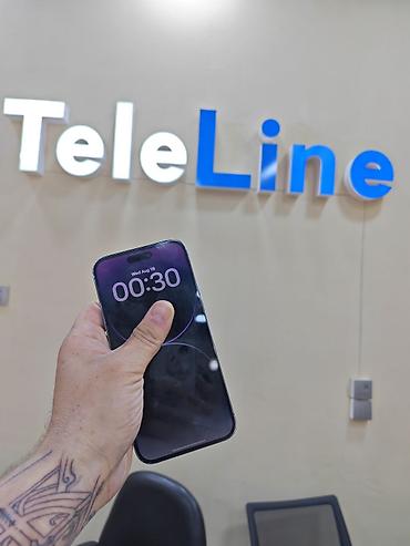 IPhone 14 Pro Max, 128 GB, Deep Purple, Sənədlərlə, Zəmanət, Face ID