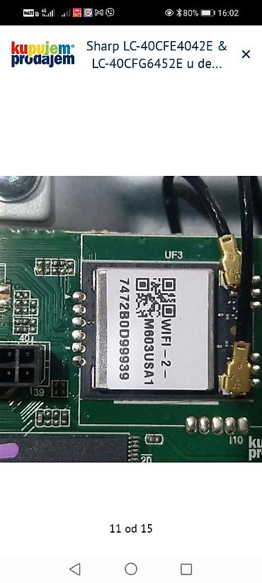 Televizori: Sharp LCD televizor, modeli LC-40CFE4042E i LC-40CFG6452E - Ekran: 40 — 4