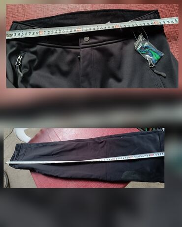 Pantalone: NOVE CRIVIT zimske softshell pantalone – crne - Topao flis postava s — 15