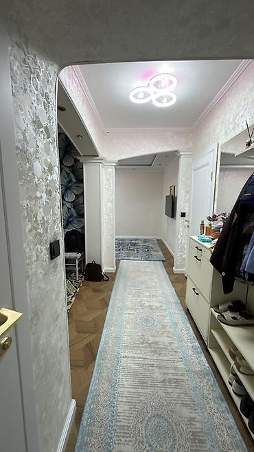 Продажа квартир: 2 комнаты, 50 м², сквер Тоголок Молдо Индивидуалка, 1 этаж, Свежий ремонт — 9
