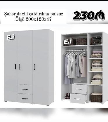 koridorda dolap: 3 qapılı dolab Yep yeni 230 azn rəng seçimi var çatdırılma var — 1