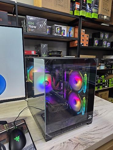 steam machine: Компьютер, ядер - 6, ОЗУ 16 ГБ, Для работы, учебы, Б/у, Intel Core i5, NVIDIA GeForce GTX 1070, HDD + SSD — 3