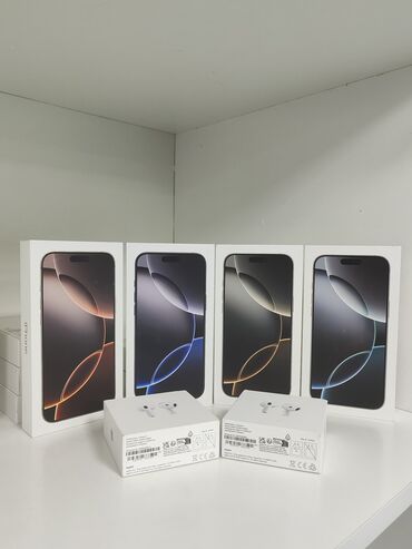 Apple iPhone: IPhone 16 Pro Max, 256 ГБ, Desert Titanium, Гарантия, Беспроводная зарядка, Face ID