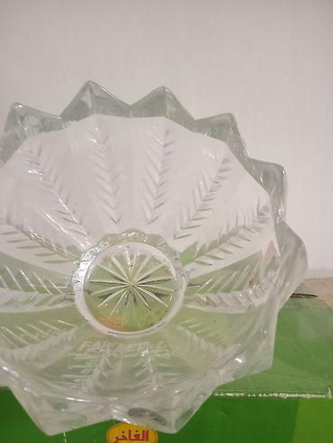 Наборы посуды: Стеклянный набор для сервировки: пепельница и секционная тарелка - — 10