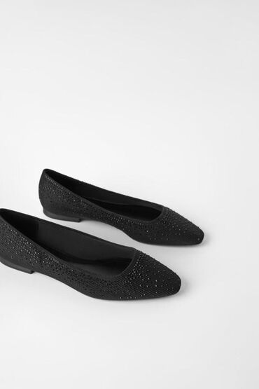 обувь zara: Туфли 36, цвет - Черный