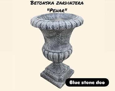 suncobrani robot: Betonska žardinjera “Pehar” - Materijal: armirani beton - Dizajn — 1