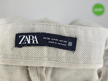 spodnie marks: Zara, Spodnie materiałowe damskie, rozmiar S — 4
