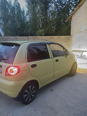 кочкор авто: Daewoo Matiz: 2006 г., 0.8 л, Кол менен иштөөчү, Бензин, Хетчбек — 5