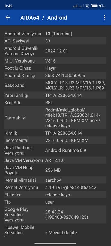 Redmi: Redmi Note 11S, 128 GB, rəng - Boz, Sensor, Barmaq izi, İki sim kartlı — 14