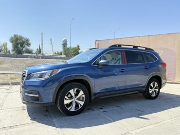 запорожец машина: Полноразмерный внедорожник Subaru Ascent синего цвета с фирменным