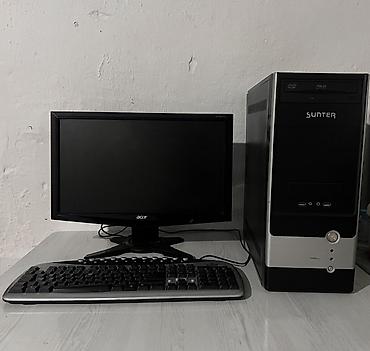 Компьютерный комплект: системный блок Sunter + монитор Acer +