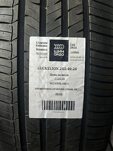2454020: Пара летних шин LuckyLion 245/40 R20 - Размер: 245/40-20 - Сезон — 2
