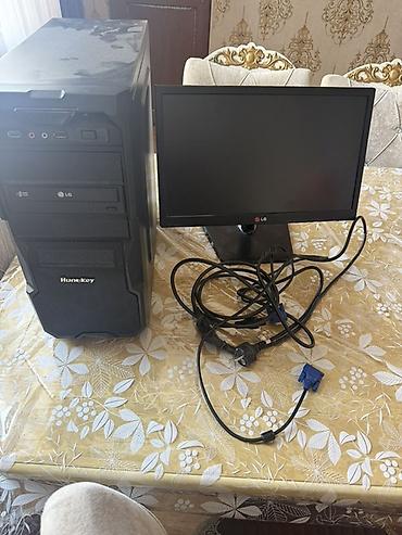 lg monitor: Masaüstü kompüter dəsti – Hunkey korpus + LG monitor Tərkib: - Hunkey — 5