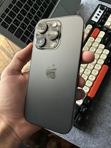 Apple iPhone: IPhone 14 Pro, Б/у, 128 ГБ, Черный, 92 % — 1