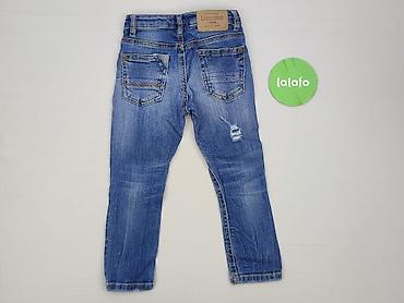 top na impreze zara: Spodnie jeansowe, Zara, 3-4 lat, 104, stan - Bardzo dobry — 3