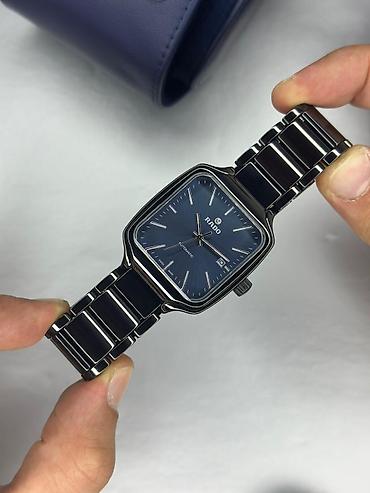 Наручные часы: Rado True Automatic kişi qol saatı - Korpus: kvadrat formalı, parlaq — 3