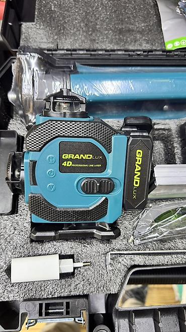 урвен лазер: Лазерный уровень GRANDLux 4D Professional Line Laser — комплект для — 2