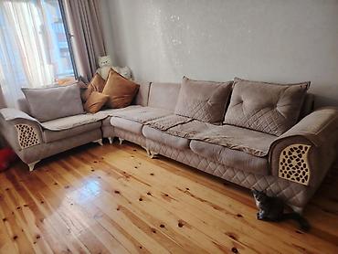 Endirim!!! Kunc divan 280azn. Olcu 1.50×3.50. Acilir ve bazalidir