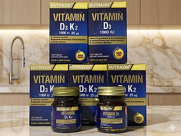 вита марине: Keyfiyyətli Vitamin D3 + K2 (120 Tablet) – Sağlamlığınız üçün mükəmməl — 1