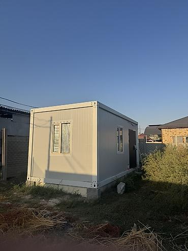 үй квартира: Модульный дом модул үй Өлчөмү: 6 × 3 м Жалпы аянты: 18 м² Эшик: 1 — 1