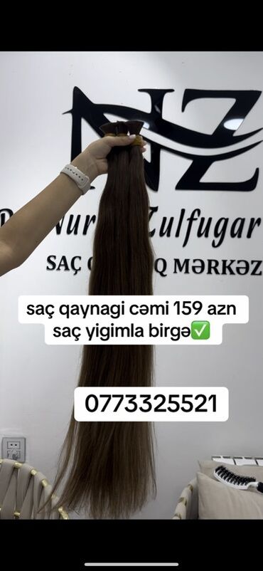 qaş və kirpiklər üçün baxım: Женские парикмахеры | Наращивание волос
