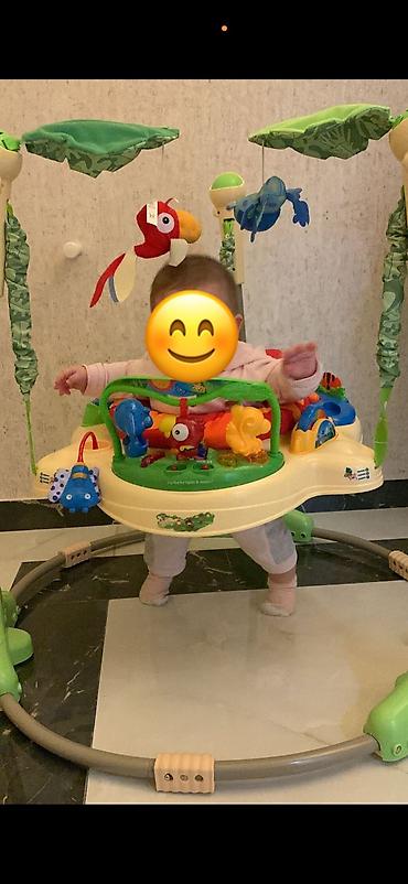 cadır evler: Uşaq üçün hopbanma mərkəzi (jumperoo tipli) - 160 manata alınıb, heç — 1