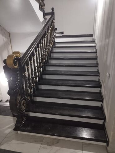 Обшивка лестниц: Лестница заказ менен жазайм — 19