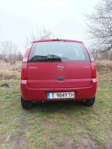 Οχήματα: Opel Meriva: 1.7 l. | 2004 έ. | 270000 km. Χάτσμπακ
