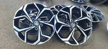диски фольцваген: Литые Диски R 16 Volkswagen, Комплект, отверстий - 5, Б/у — 2