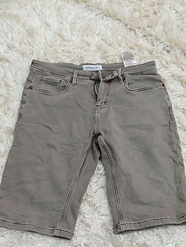 hind geyimi: SMOG/Original kişilər üçün şort - Model: beş ciblə klassik denim kəsim — 1