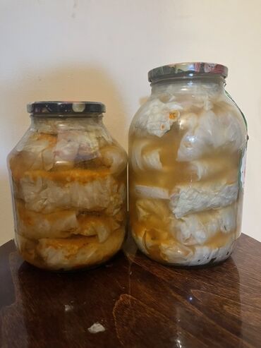 Turşular: Məhsul: Ev konservləri və qış tədarükü Təsvir: - Turşular: Şüşə — 2