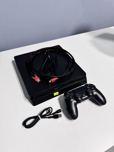 playstation new: PlayStation 4 слим Состояние отличное 500 GB Полный комплект (все