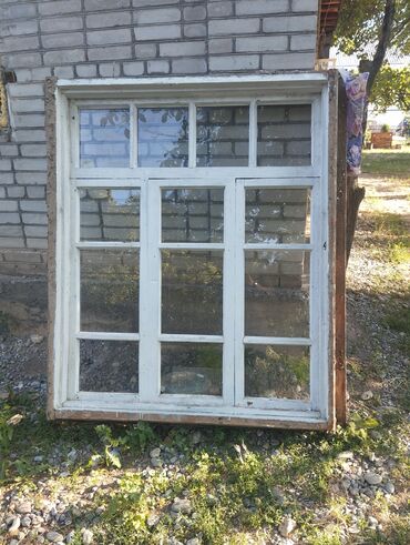 окна двери в рассрочку: Цвет - Белый, Б/у, 160 *130, Платная доставка