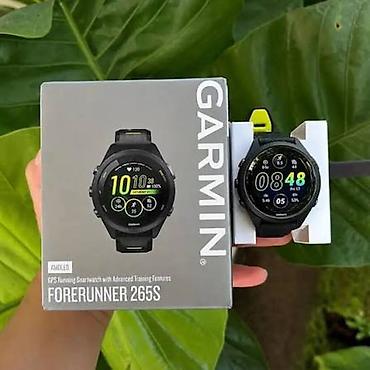 18 pro: Garmin Forerunner 265S — новые, черный цвет Продаю смарт-часы Garmin — 1