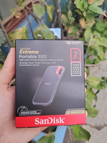 SSD diskləri: Xarici SSD disk Sandisk, 2 TB, Yeni