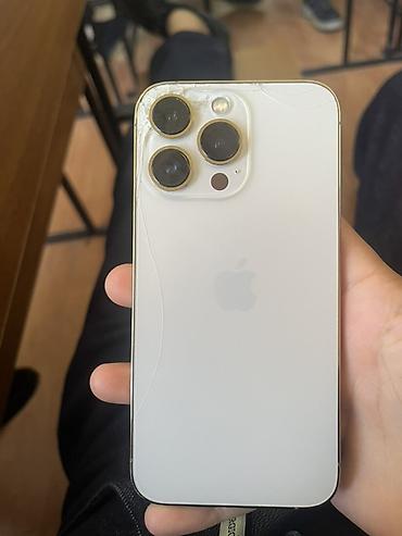 Apple iPhone: IPhone 13 Pro, 256 GB, Gümüşü, Qırıq — 2