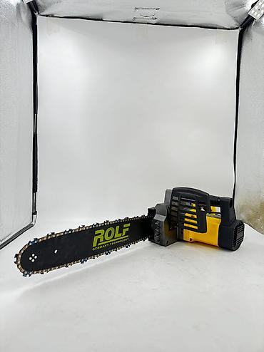 Цепные электропилы: Цепная пила Ролф 1900 новая упаковке Оригинал нал Бишкеке — 3