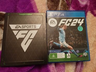 Игры для PlayStation: FC 24 FIFA 24 идеальное состояние для пс4 и пс5. В комплекте