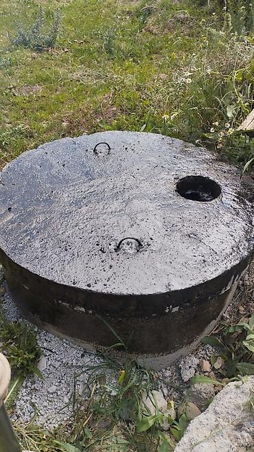 бетонный стойки: Железобетонное (ЖБИ) кольцо для септика Размер: 110 x 90 x 9 см, Платная установка, В розницу — 8
