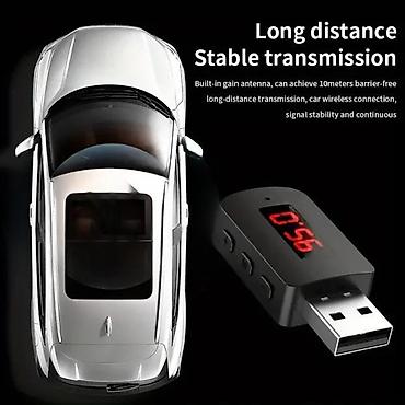 android multimedija za auto: Bežični FM radio prijemnik M10 5.4 sa HD mikrofonom NOVO. Opis — 4