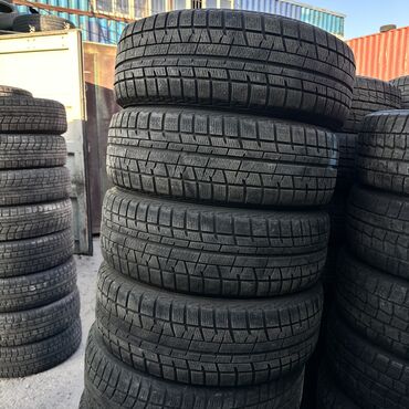 Шины: Шины 215 / 60 / R 16, Зима, Б/у, Комплект, Легковые, Япония, Yokohama