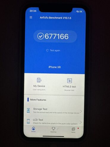 Apple iPhone: IPhone Xr, Б/у, 128 ГБ, Черный, Чехол, 100 % — 10