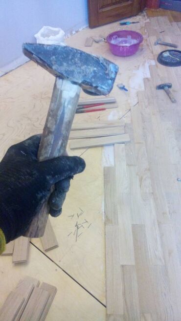 Təmir işləri: Şlifovka.(cilallanma) lak ve plintuslarin vurulmasi(MDF-plasmas-taxta) — 5