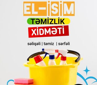 hicama qiyməti: Təmizlik | Ofislər, Mənzillər, Evlər | Gündəlik təmizlik, Təmirdən sonra təmizlik, Pəncərələrin, fasadların yuyulması