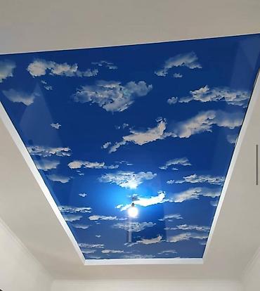 Натяжной потолок: Натяжной потолок Глянцевое, Матовое, 3D потолки Гарантия, Бесплатная консультация, Бесплатный замер — 2